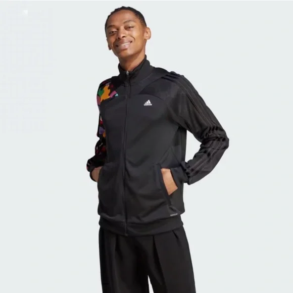 ADIDAS • Men’s Tiro Training Pride Track Jacket - Picture 5 of 7